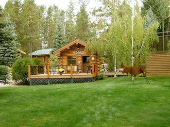 Silverwolf Log Chalets Coram Dış mekan fotoğraf
