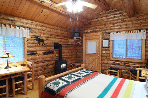Silverwolf Log Chalets Coram Dış mekan fotoğraf