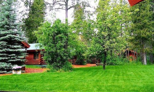 Silverwolf Log Chalets Coram Dış mekan fotoğraf